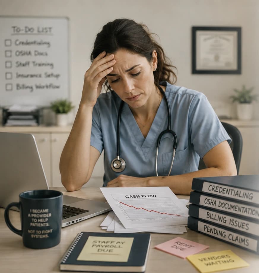 She did everything right as a provider. The business nearly broke her.